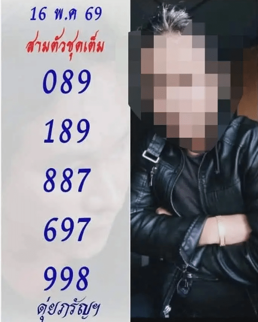 เลขเด็ดดุ่ย ภรัญฯ 16/5/69