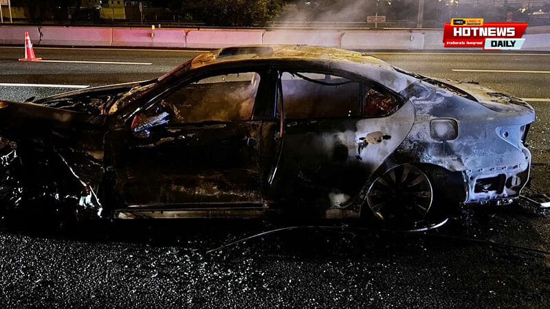 ไฟไหม้รถ