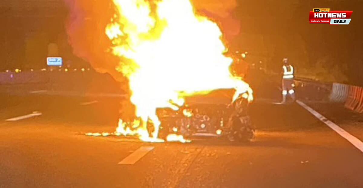 ไฟไหม้รถ