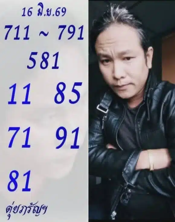 เลขเด็ดดุ่ย ภรัญฯ 16/6/69